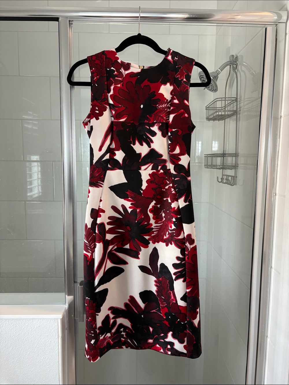 Floral Calvin Klein Midi Dress